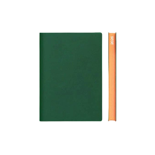 Daycraft 2026 Daily Diary - Green/Orange